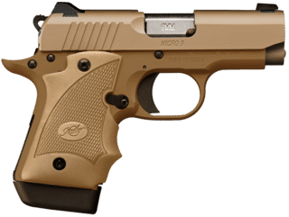 Kimber Micro 9 9mm Luger Pistol - 3.15" - 7 Round - Desert Tan